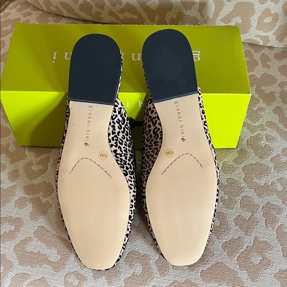 Ganni Leopard Print Mules - Picture 5 of 5